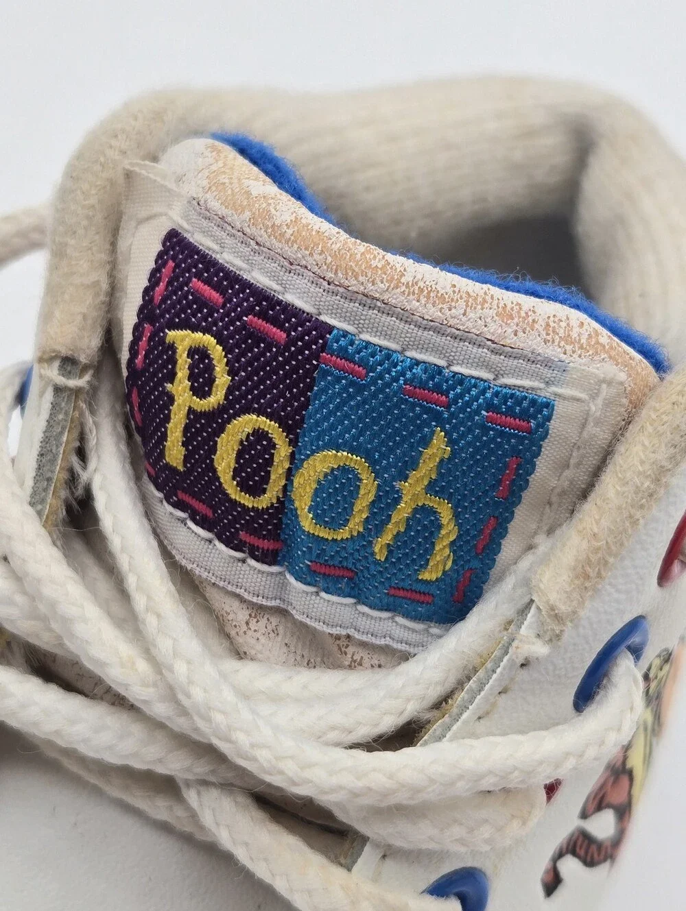 Vintage 90s Disney Winnie The Pooh Tigger Friends Infant Sneakers Shoes Size 1